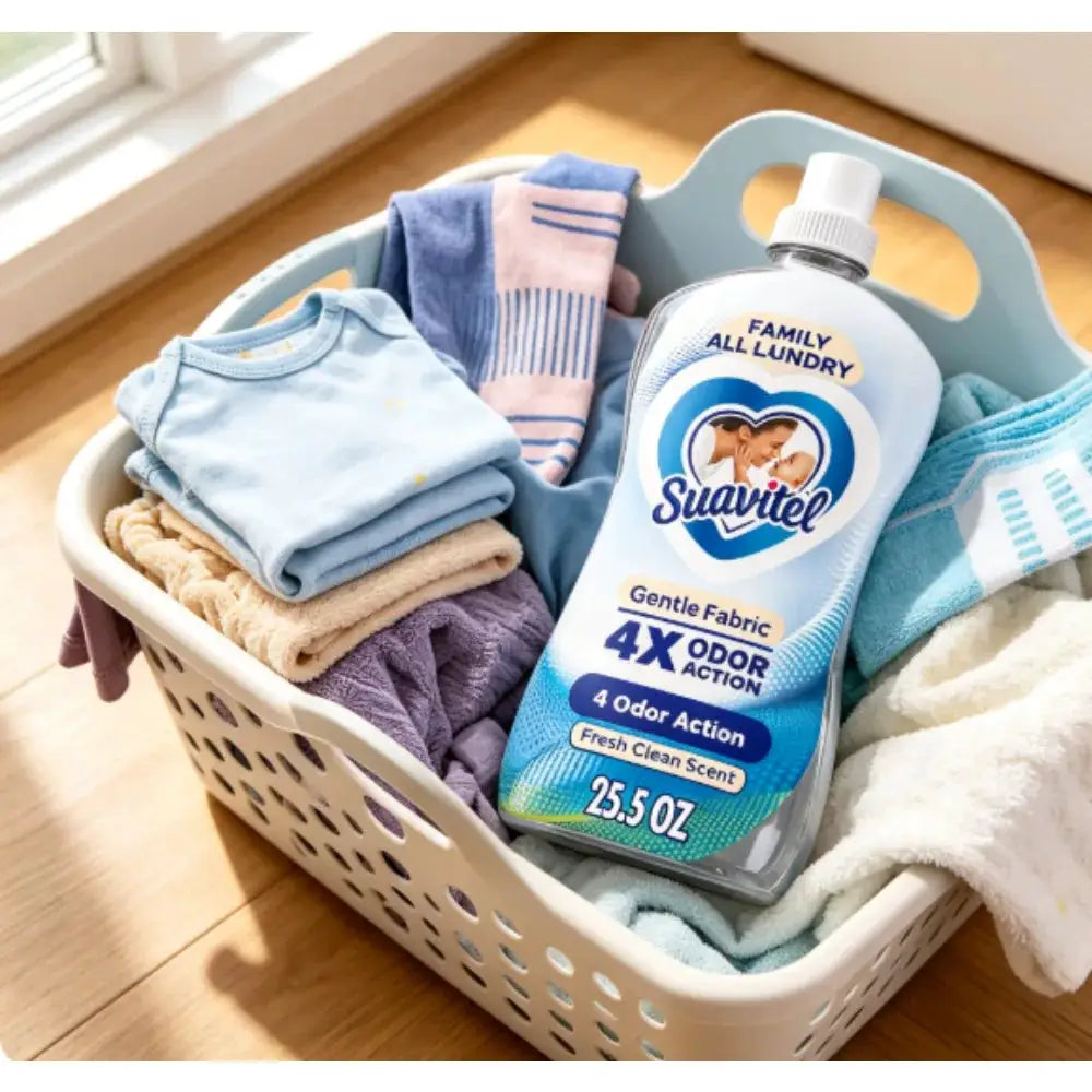 Fabric Softener | Ocean Fresh Scent | Deodorizing Formula | 25.5 Fl Oz
