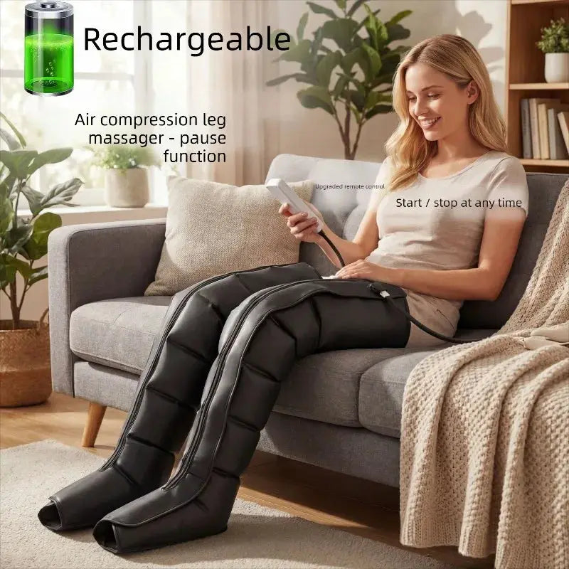 Air Compression Leg Massager | Remote Control | Touch Sensitive | Electric