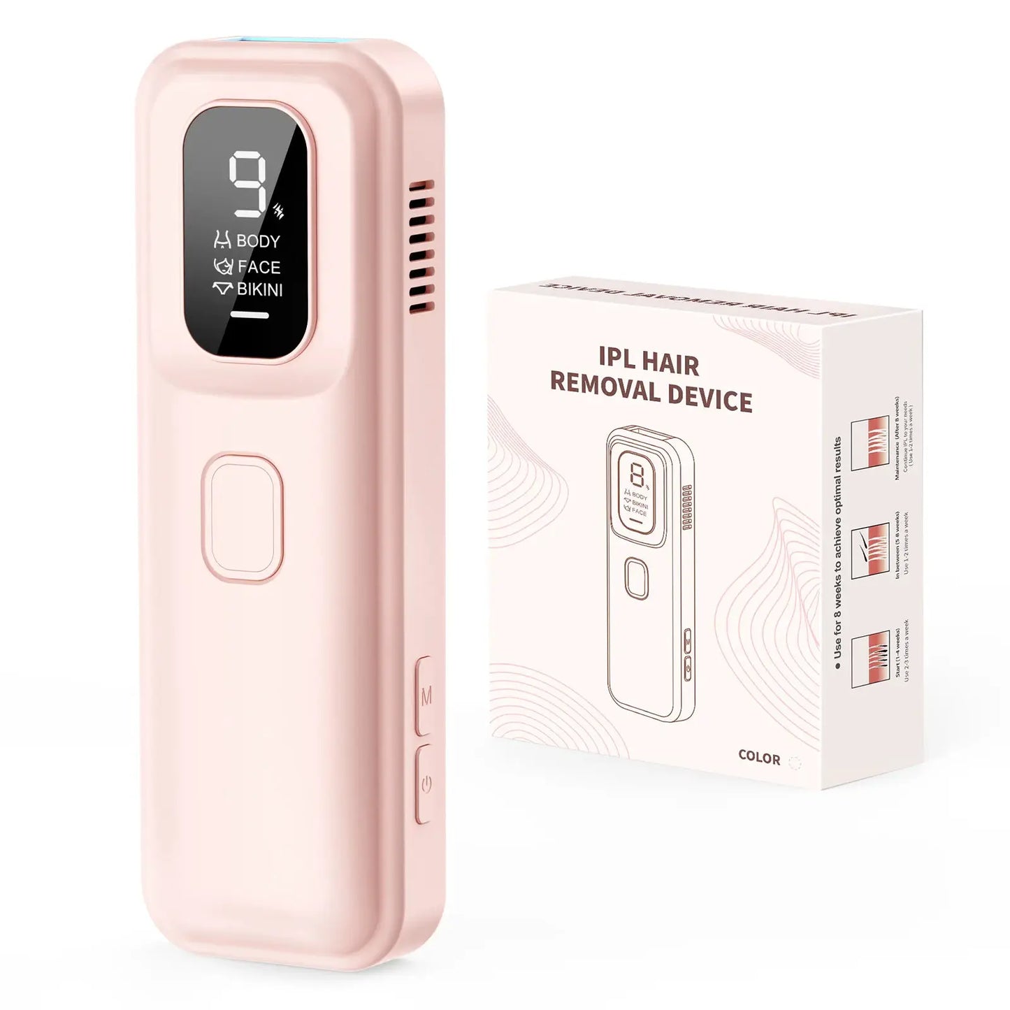Ipl Hair Removal Device | Ice Cooling | 16J Power | For Men And Women
