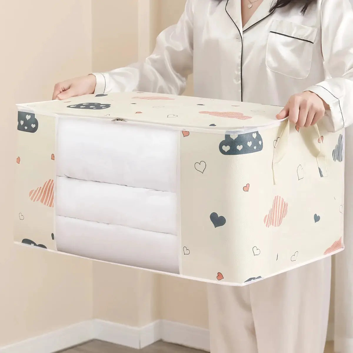 Big Capacity Storage Bag 4/2/1PCS Quilt Clothes Moisture Dust Proof Proof Organizer Duvet Blanket Sorting Bags Luggage Bag from PriceLows™