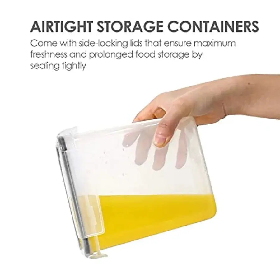 32pcs Airtight Food Storage Containers Set, BPA Free Plastic Kitchen and Pantry Organization Canisters with Lids for Cereal, Dr from PriceLows™