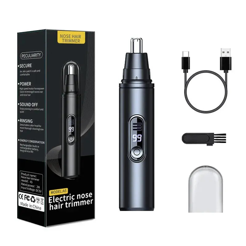 Mini Pocket Nose Hair Trimmer Painless Clipper Nose Ears Hair Eyebrow Waterproof Portable Trimmer For Men Women from PriceLows™