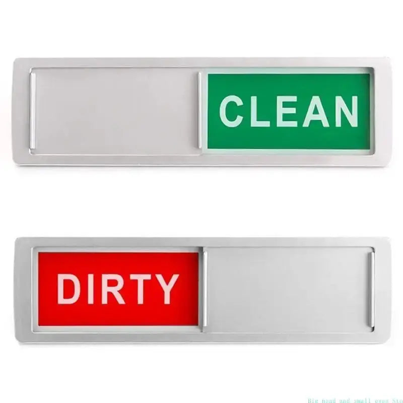 Dishwasher Magnets | Clean Dirty Sign | Magnetic Sign Sticker | One Size