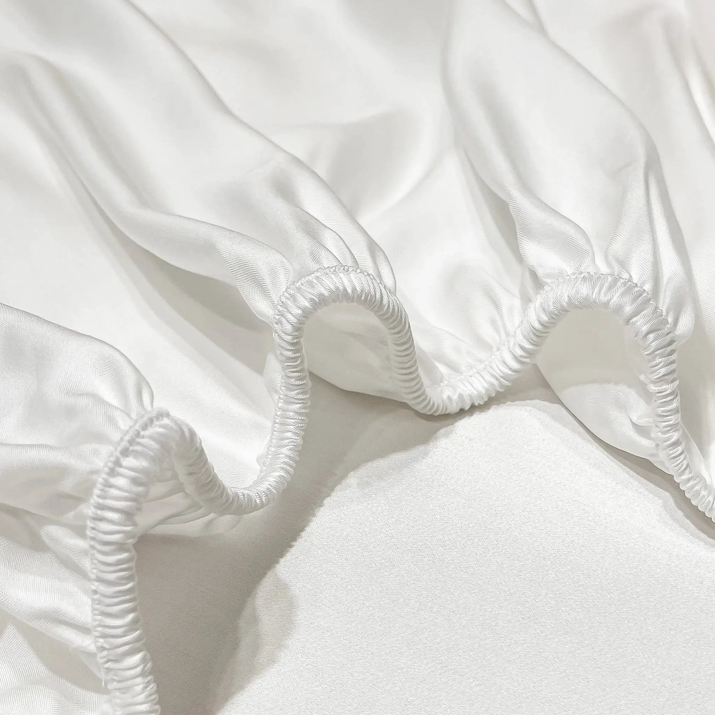 Natural Mulberry Silk Bed Fitted Sheet Deep 25CM Real Silk Mattress Cover Customized Size Luxury High-End Bedding Sheets from PriceLows™