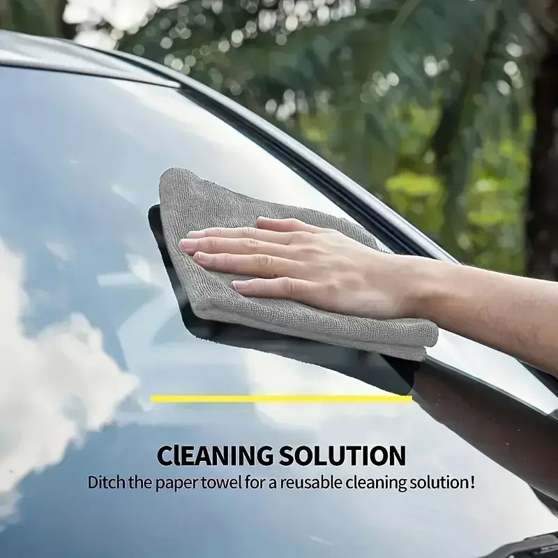 Microfiber Cleaning Cloths | Absorbent | Stain-Removing | One Size