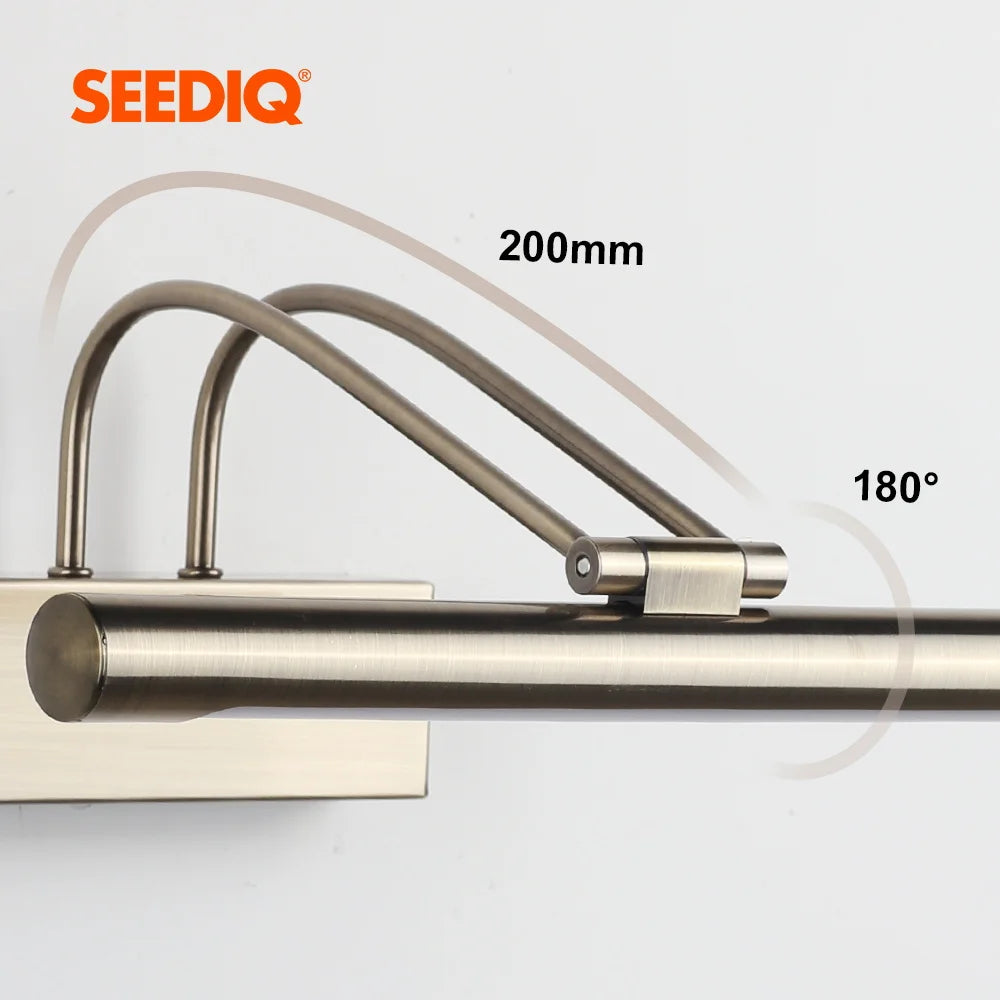 Led Bathroom Wall Light | AC90-265V | 8W | Black Copper