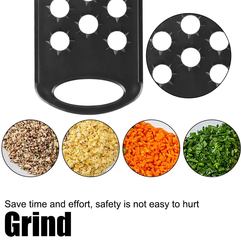 Vegetable Mandoline Slicer | 6-Blade Design | Stainless Steel | Manual Cutter
