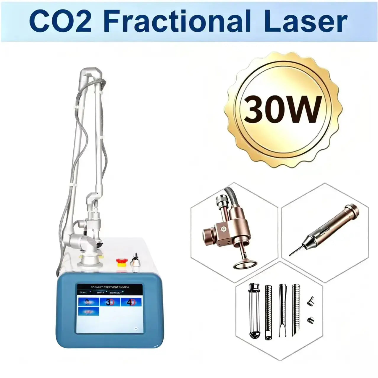 Co2 Fractional Laser | Skin Rejuvenation | Scar Removal | Salon Device