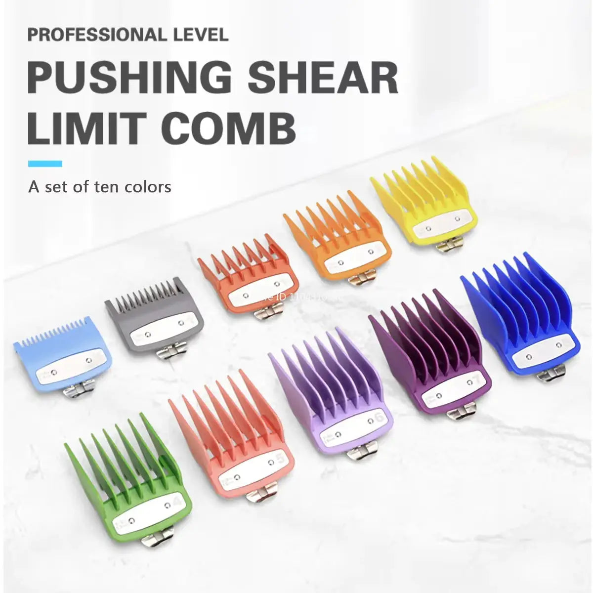 Universal Hair Clipper Guards Barber Trimmer Attachment Limit Combs Professional Barber Accessories Replacement Set Limit Combs from PriceLows™