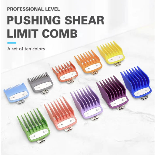 Universal Hair Clipper Guards Barber Trimmer Attachment Limit Combs Professional Barber Accessories Replacement Set Limit Combs from PriceLows™