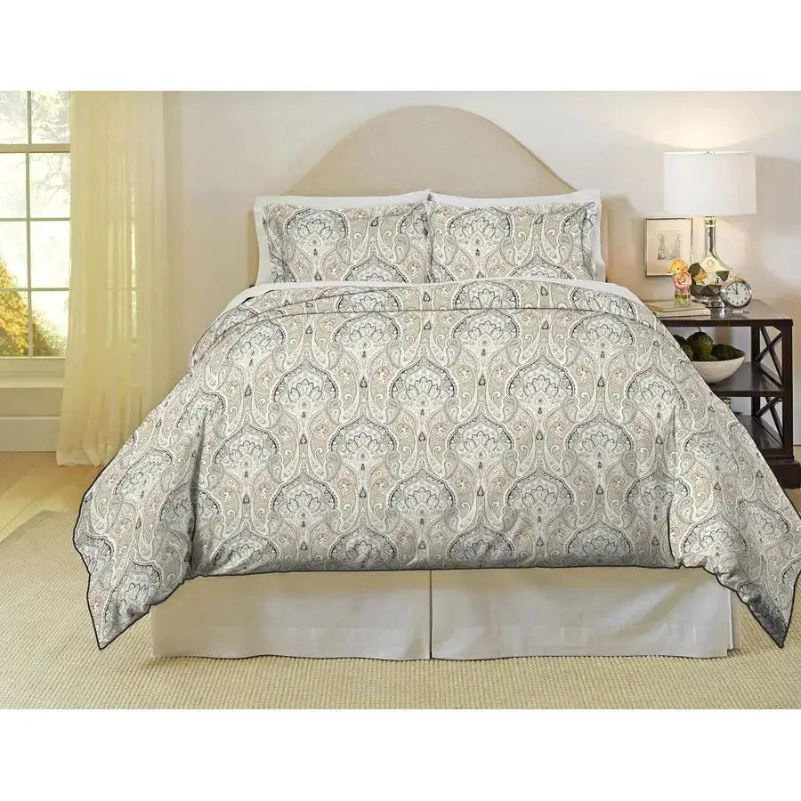 Bedding 4 Pieces Queen 100 Cotton Percale Sheets Printed Bed Sheet amp Pillowcase Sets Soft Cotton Bed Sheets Set Fits Mattress from PriceLows™