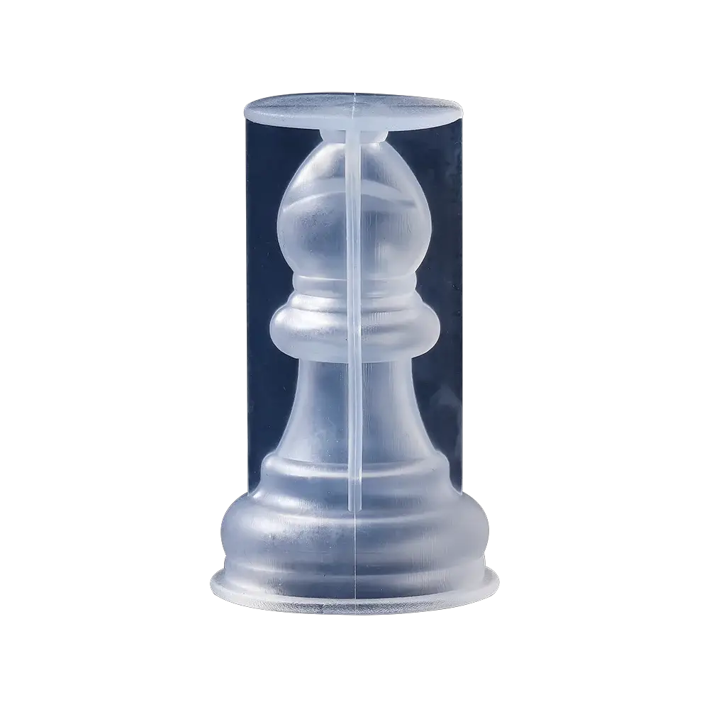 Silicone Resin Mold | 3D Chess & Checker Board | Jewelry & Craft Casting