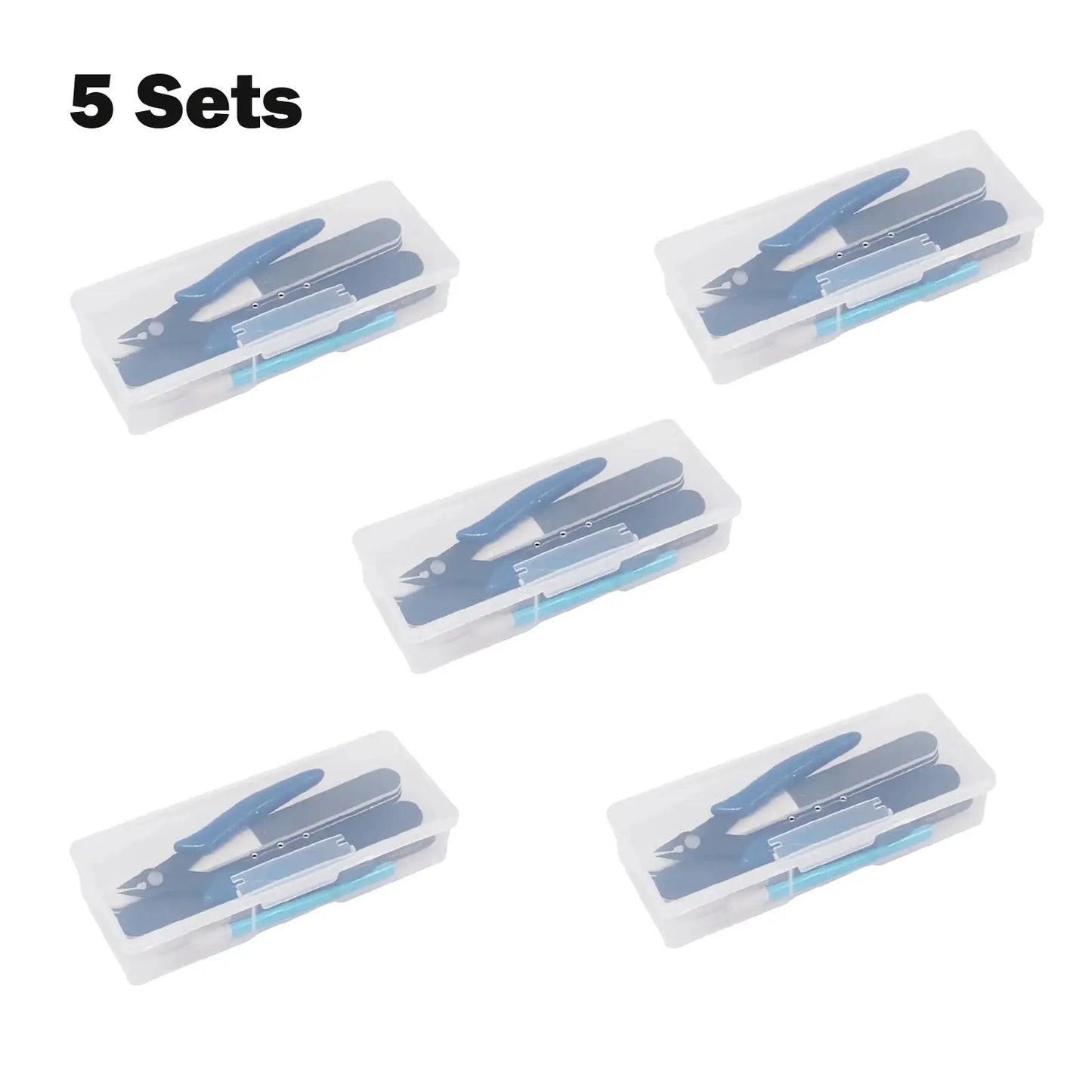 9pcs/Set Model Basic Tools for Gundam Model DIY Car Hobby Building Repairing Assembly Tool Beginner Handmade Scissors Tweezers from PriceLows™