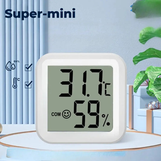 Digital Hygrometer Thermometer | Humidity and Temperature Readings | Mini LCD from PriceLows™