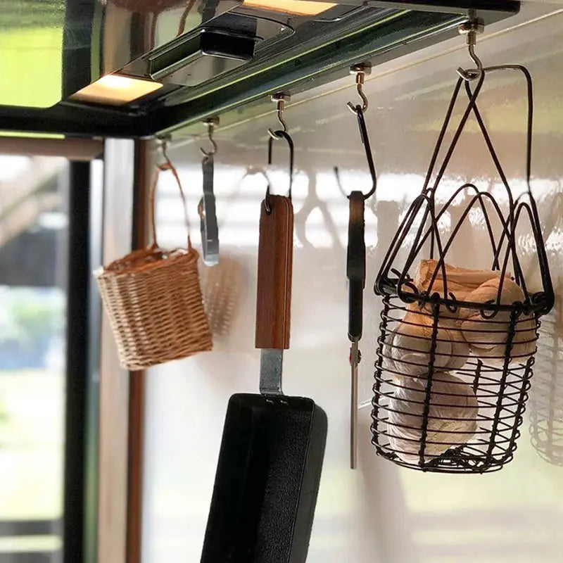 1-40PCS Strong Magnetic Hooks Multi-Purpose Storage Hooks Home Kitchen Bar Storage Hooks Key Storage Hooks Bathroom Hangers from PriceLows™