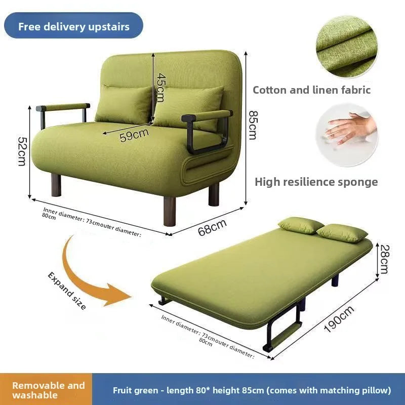 Folding Sofa Bed | Dual Purpose | Space Saving | Single
