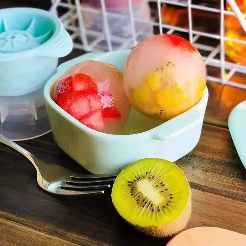 Silicone Ice Maker Food Grade Sphere Ice Mold Stackable Slow Melting DIY Ice Ball for Cocktail Whiskey Drink Home Bar from PriceLows™