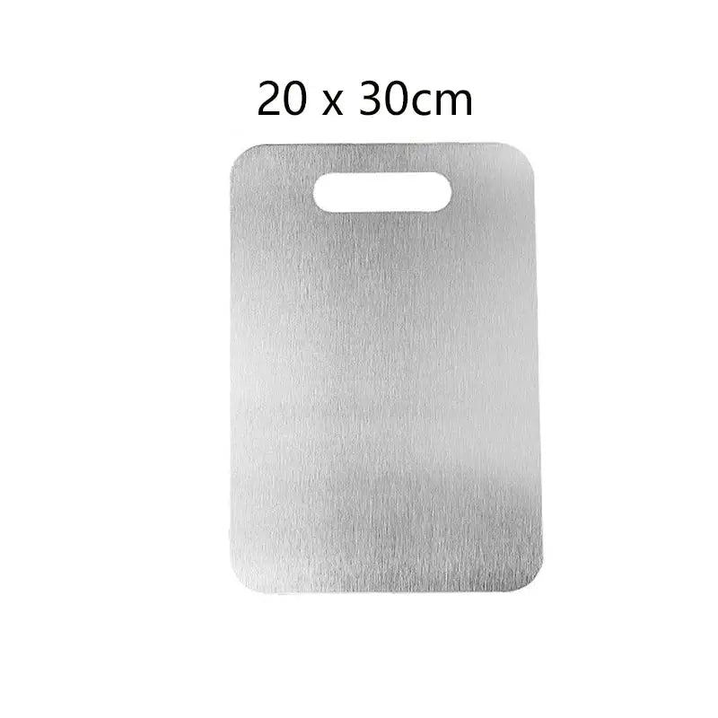 Stainless Steel Cutting Board | Double Sided | 316 Steel | Juice Groove