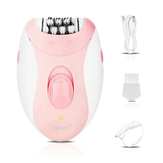 Epilator | Rechargeable Battery | Charging Time Up To 2 Hours | Facial And Body