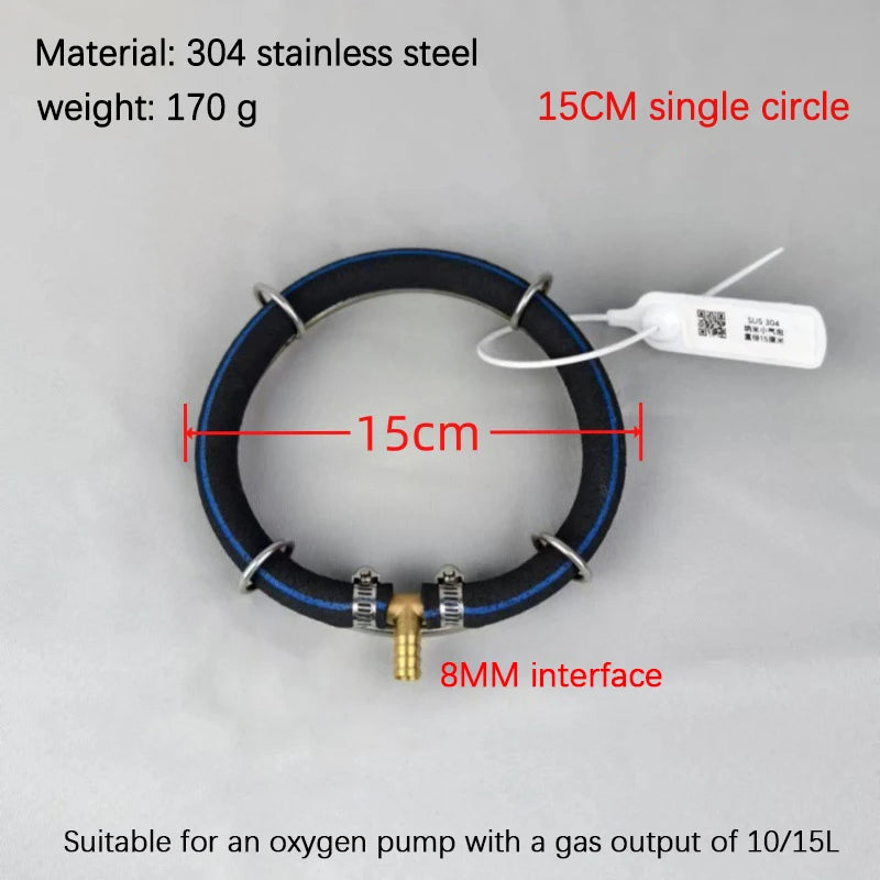 1pcs 304 Stainless Steel Koi Fish Pond Oxygenation Aquarium Nano Aeration Disc Fish Pond Seafood Pond Oxygen Plate Supplies from PriceLows™
