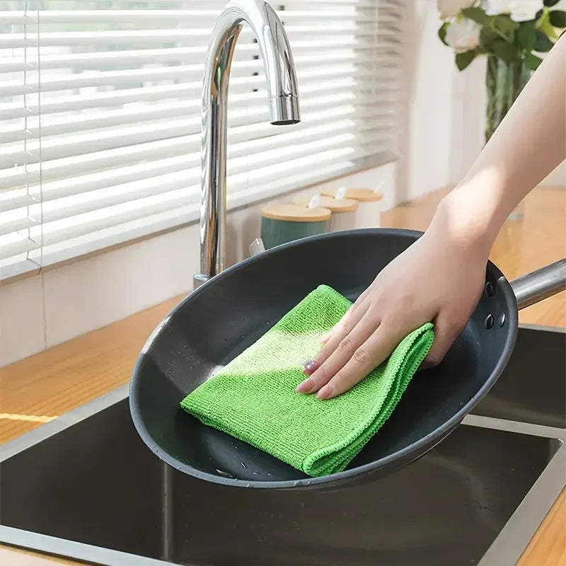 Microfiber Cleaning Cloth | Thickened And Super Absorbent | Car Wash | 25x25cm