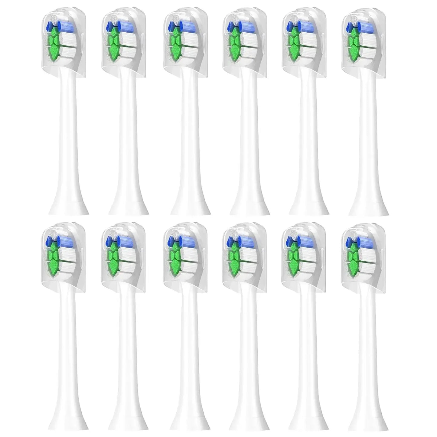 4/8/12/16 Pcs Replacement Toothbrush Heads Compatible with Philips Sonicare Electric Toothbrush Refills for 1100 2100 4100 5100 from PriceLows™