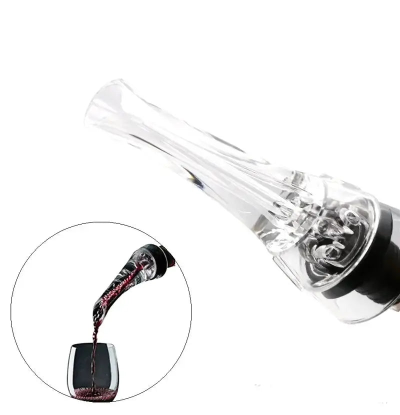 Acrylic Wine Aerator Pourer Premium Aerating Pourer Red Wine Decanter Cap Spout Stopper Bottle Mouth Dispenser Decanter Spout from PriceLows™