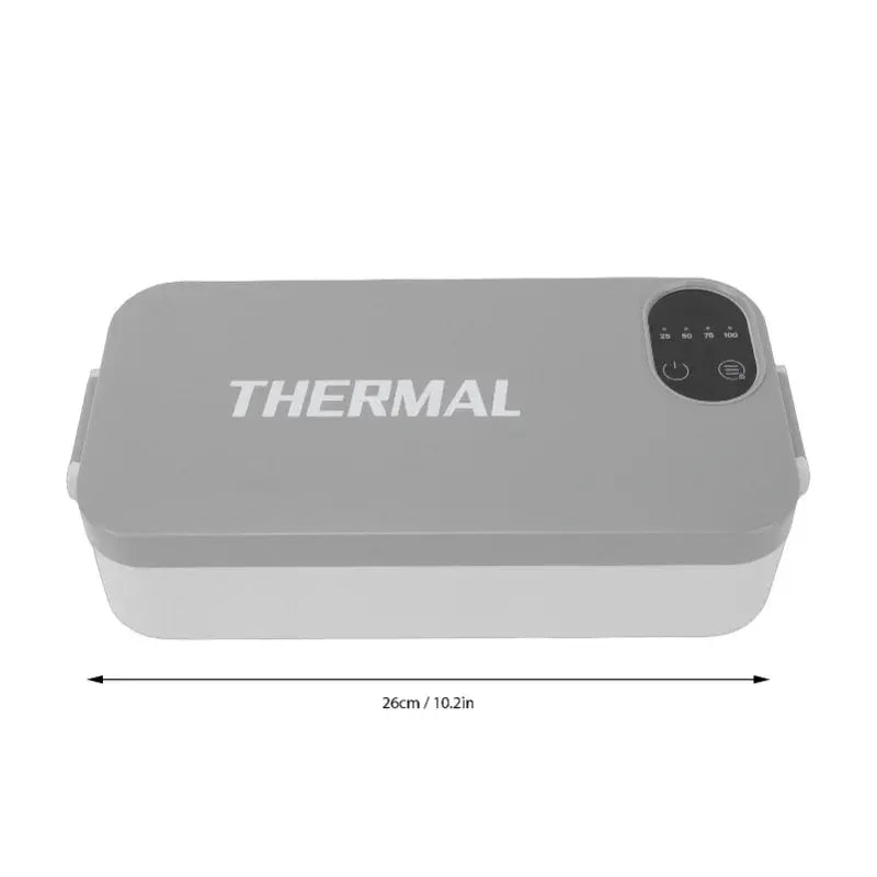 Electric Heated Lunch Box 304 Stainless Steel Portable Food Warmer Digital Display For Office Car Travel from PriceLows™