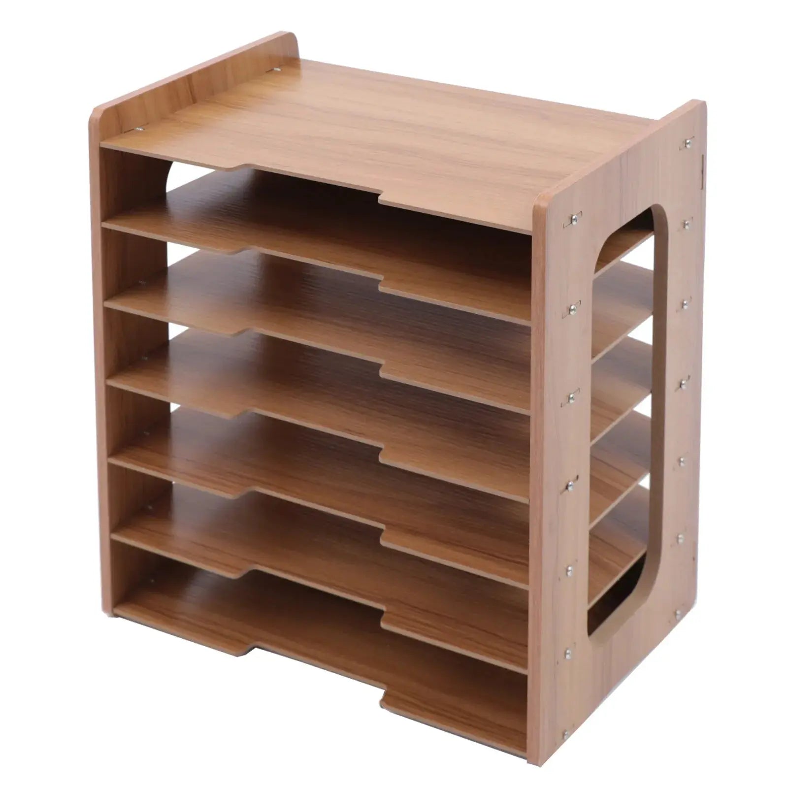 7 Tiers Desk File Organizer Holder Office A4 Paper Letter Tray Document Storage from PriceLows™