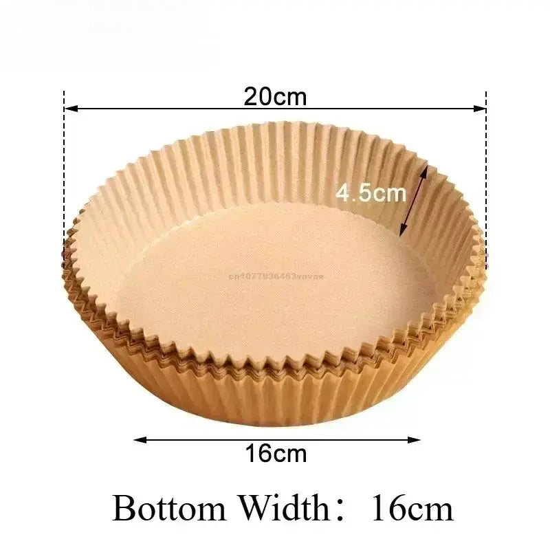 Air Fryer Paper Oven Paper Disposable Send Brush Non-Stick Airfryer Baking Papers Liners Parchment Paper for Baking Microwave from PriceLows™