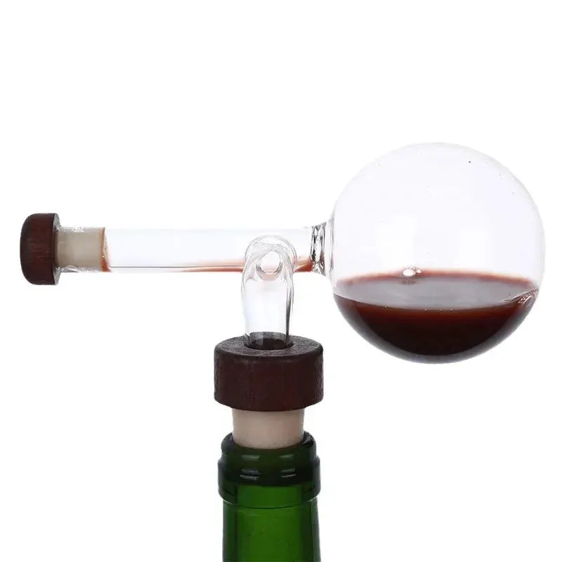 Red Wine Bottle Pouring Device Portable Air Aerator Quick Sobering and Pouring Device New Glass Sobering Device from PriceLows™