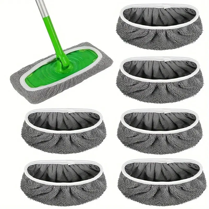 1-4PCS Reusable Mop Pads Replacement for Swiffer Sweeper Microfiber High Absorption Washable Floor Cleaning Pads Home Cleaning from PriceLows™