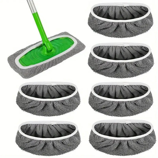 1-4PCS Reusable Mop Pads Replacement for Swiffer Sweeper Microfiber High Absorption Washable Floor Cleaning Pads Home Cleaning from PriceLows™