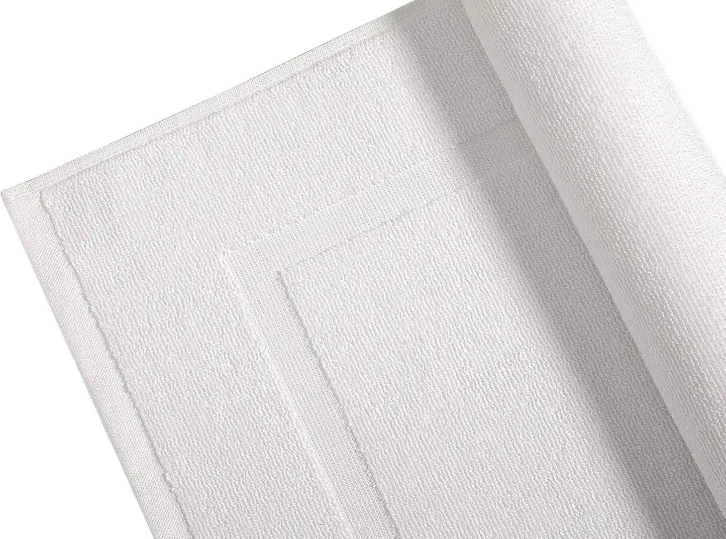 Soft Cotton Bath Mat Set, 6-Pack, 684 GSM, 20x30 Inches, Machine Washable from PriceLows™