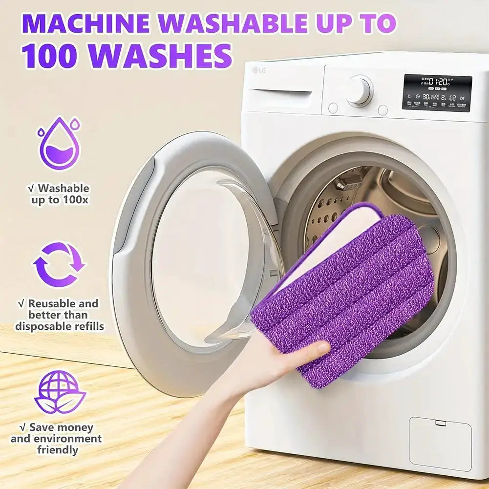 Mop Pads For Swiffer PowerMop Microfiber Replacement Head Floor Cleaning Cloth Pads Cleaning Accessories 1/2/3/4/5/10pcs from PriceLows™