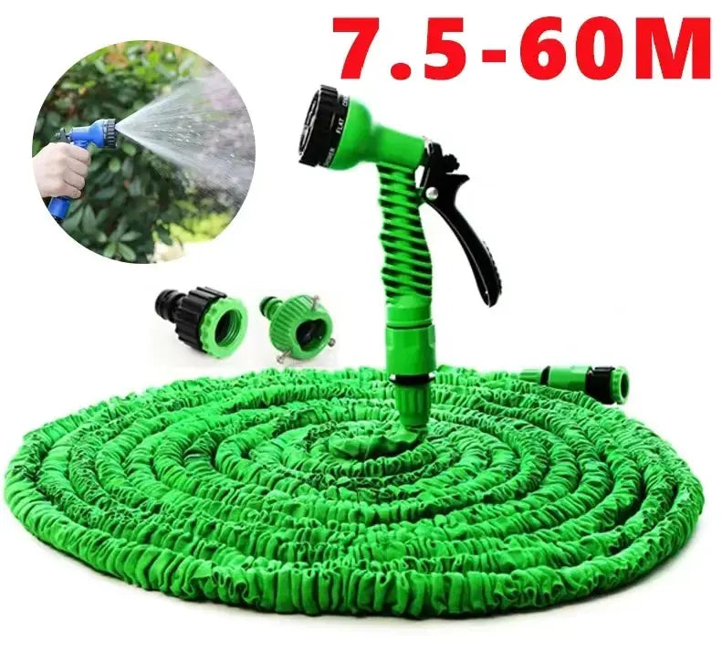 25ft-200ft Expandable Magic Hose High-Pressure Car Wash 7 Water Spraying Functions Gun Daily Watering Tools For Home Gardens from PriceLows™