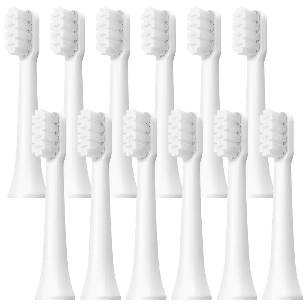 6/12Pcs Replacement Brush Heads For MIJIA T100 Mes603 Electric Toothbrush Vacuum DuPont Soft Bristle Suitable Nozzles from PriceLows™