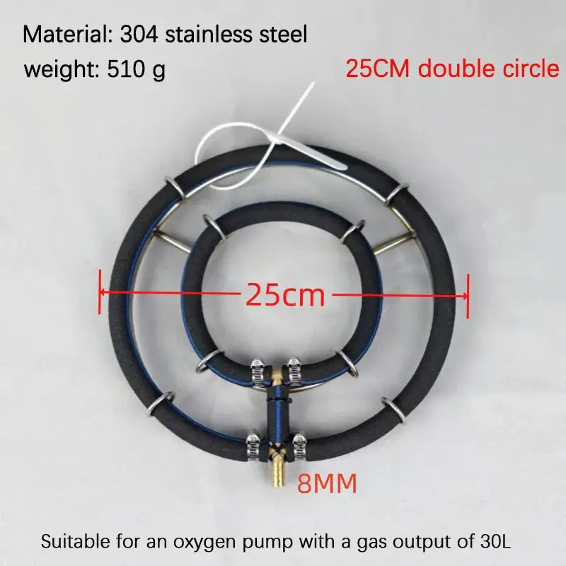 1pcs 304 Stainless Steel Koi Fish Pond Oxygenation Aquarium Nano Aeration Disc Fish Pond Seafood Pond Oxygen Plate Supplies from PriceLows™