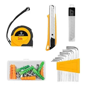 DEKO Household Hardware Tool Box 126PCS Tool Set with 8V Cordless Drill Electrician's Hardware Set Car Repairing Tools Woodwork from PriceLows™
