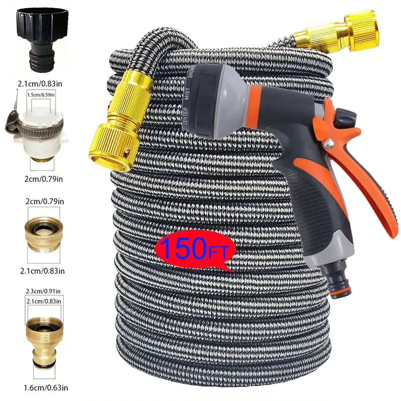 High Quality Flexible Expandable Garden Hose High Pressure Nozzle Long Rod Spray Cleaning Gun Car Washing Hose Garden Hose from PriceLows™