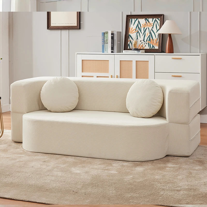 Modular Sofa | Retro Glam Style | Single Configuration | Single Piece