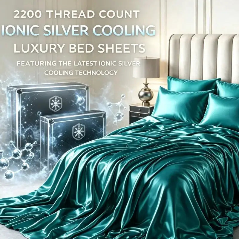 Satin Bedding Set | Tencel Fabric | Smooth Washed | 4 Piece Set