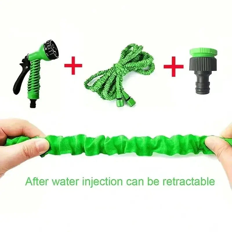 25ft-200ft Expandable Magic Hose High-Pressure Car Wash 7 Water Spraying Functions Gun Daily Watering Tools For Home Gardens from PriceLows™