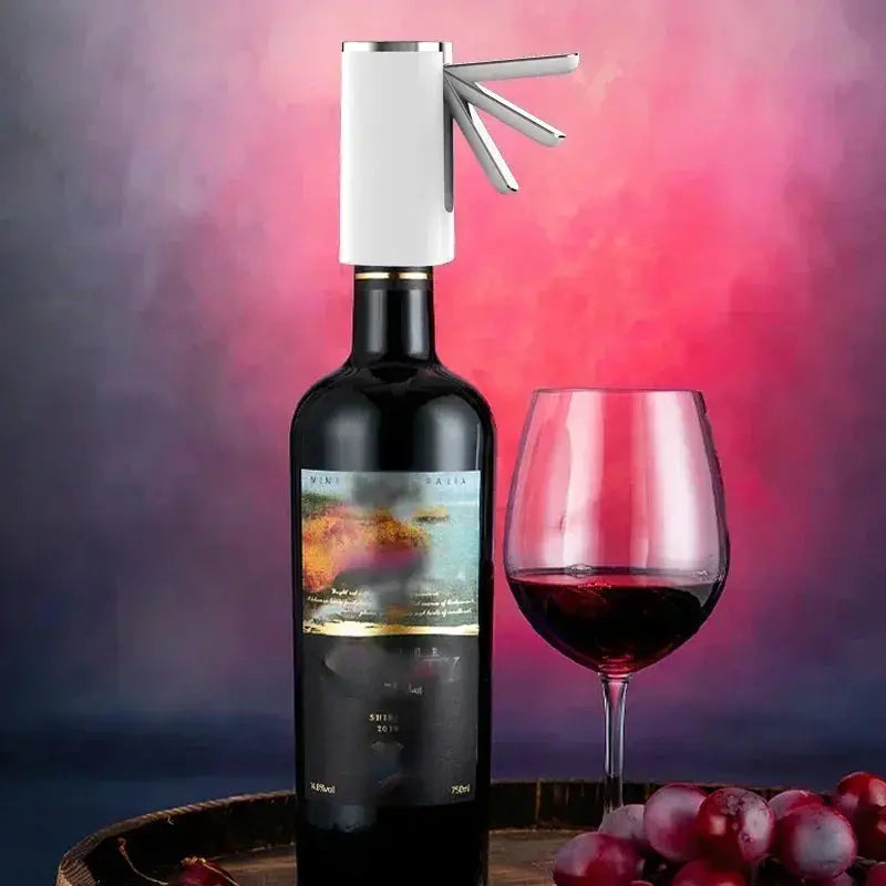 Smart Alcohol Dispenser Electric Wine Separator Quick Aerating Awakening Wine Decanter Dispenser Pump Bar Wine Pourer for Party from PriceLows™