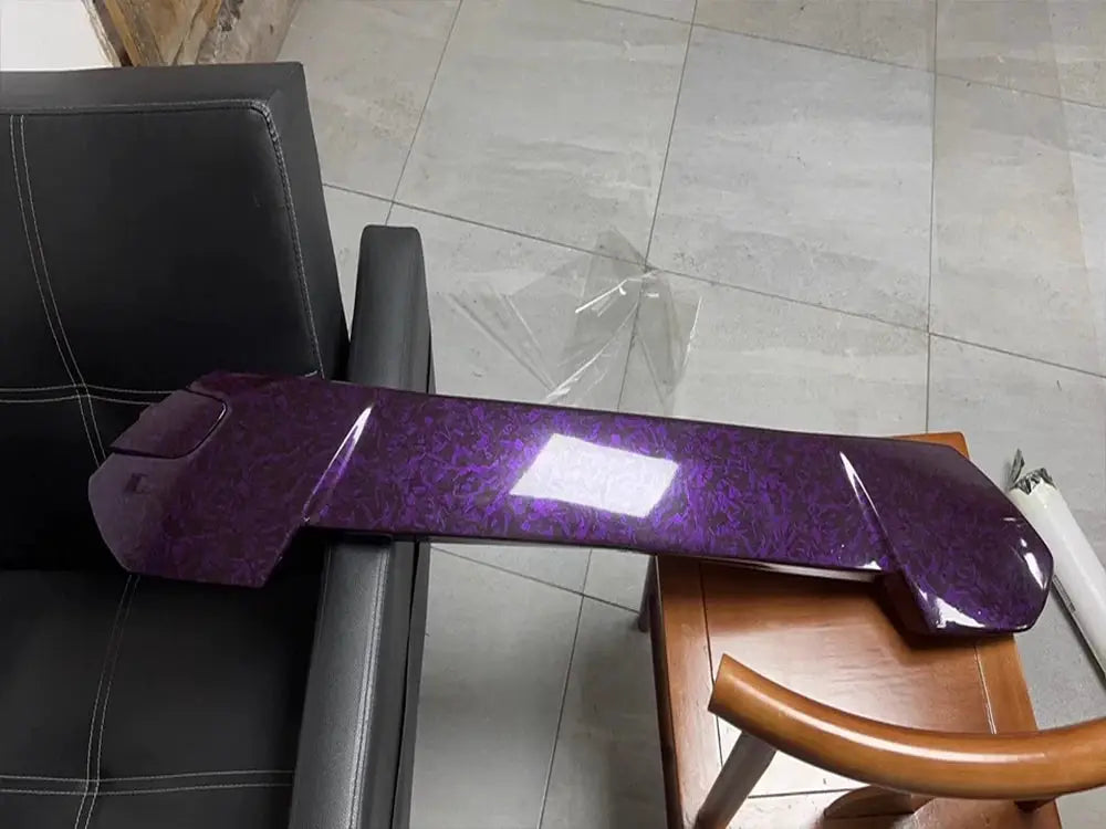 Forged Carbon Fiber Vinyl Film Purple Crystal Car Stickers Auto Wrapping Tuning Cover For Auto Body And Car Accessories from PriceLows™