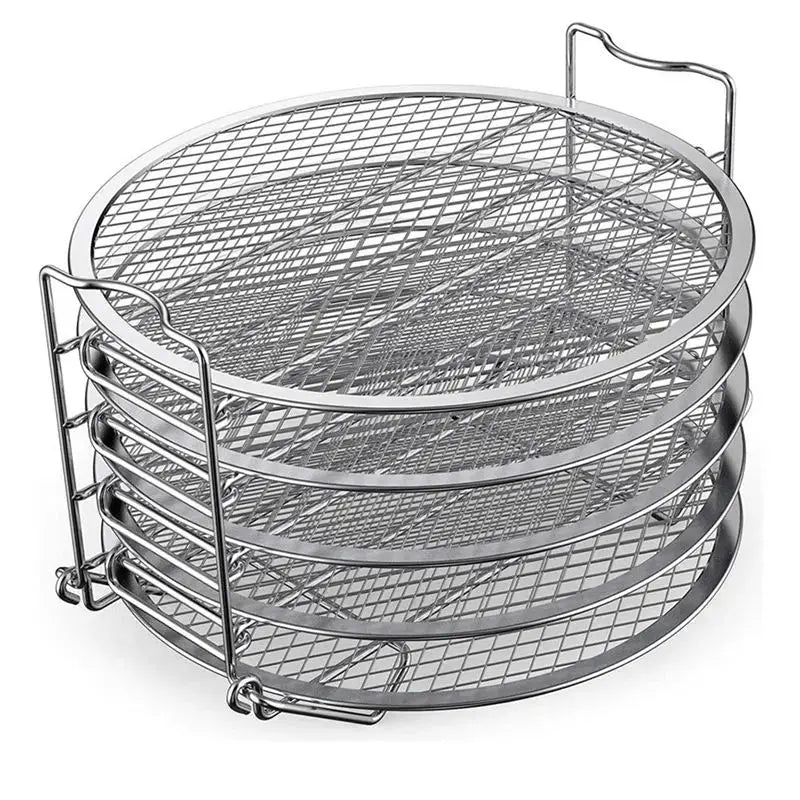 Air Fryer Rack | 5 Layer Stainless | Stackable Grid | Ninja Foodi 6.5QT 8QT