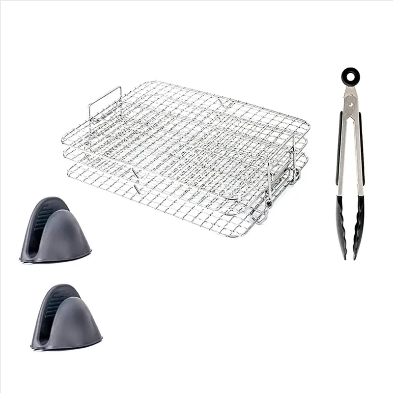Air Fryer Rack | Three-Layer | Ninja Foodi XL Compatible | Accessories