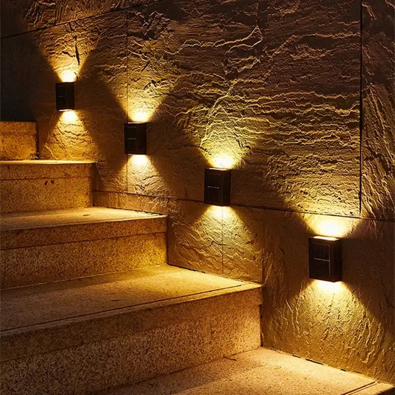 1~8PCs Wall Solar Light Waterproof Garden Solar LED Light for Outdoor Lighting Street Lamp Home Balcony Porch Yard Decoration from PriceLows™