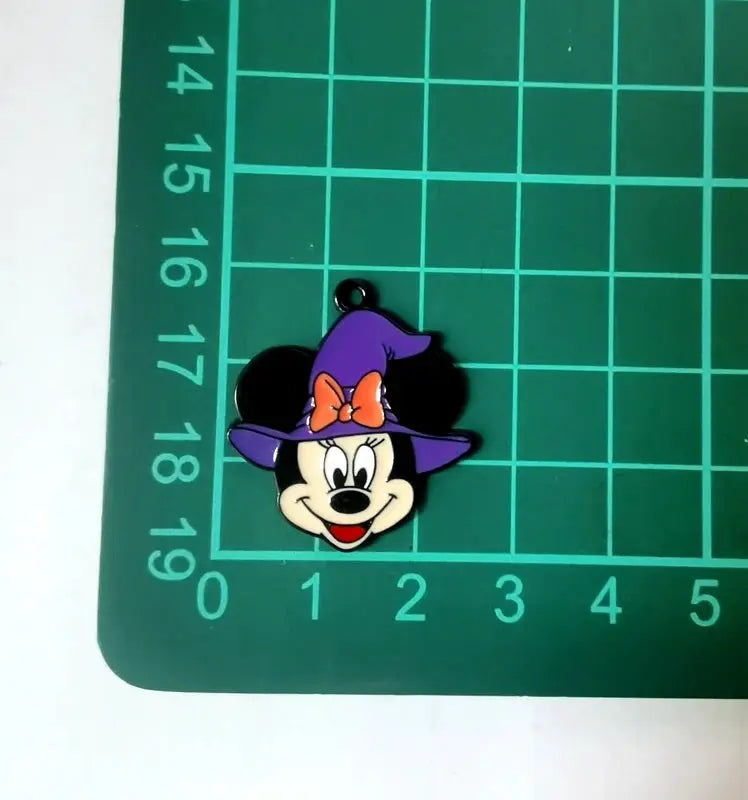 Halloween Pendant Charms | Metal Design | Cartoon Pattern | 10 Piece Set