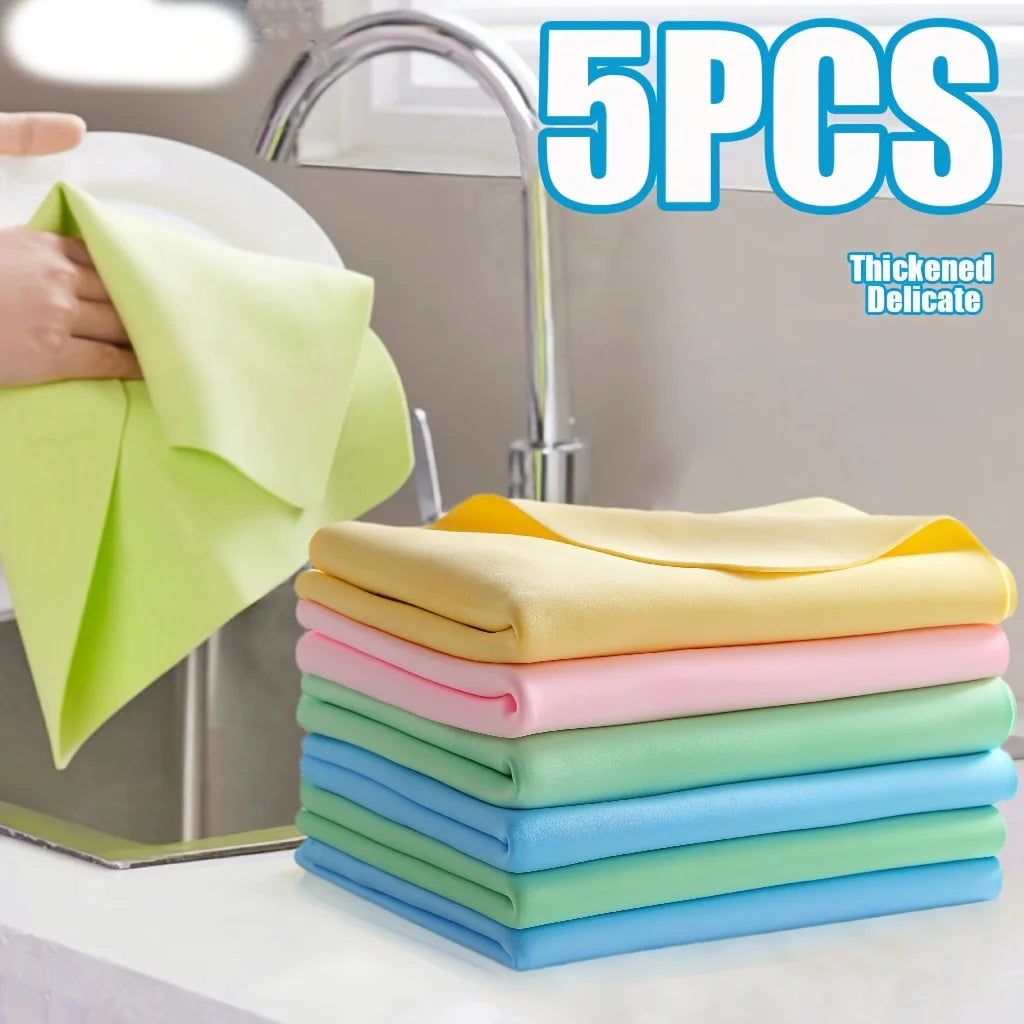 PVA Clean Towel | Super Absorbent | Soft Quick Dry | 5 Pack